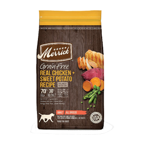 Merrick Grain-Free Real Chicken + Sweet Potato Recipe